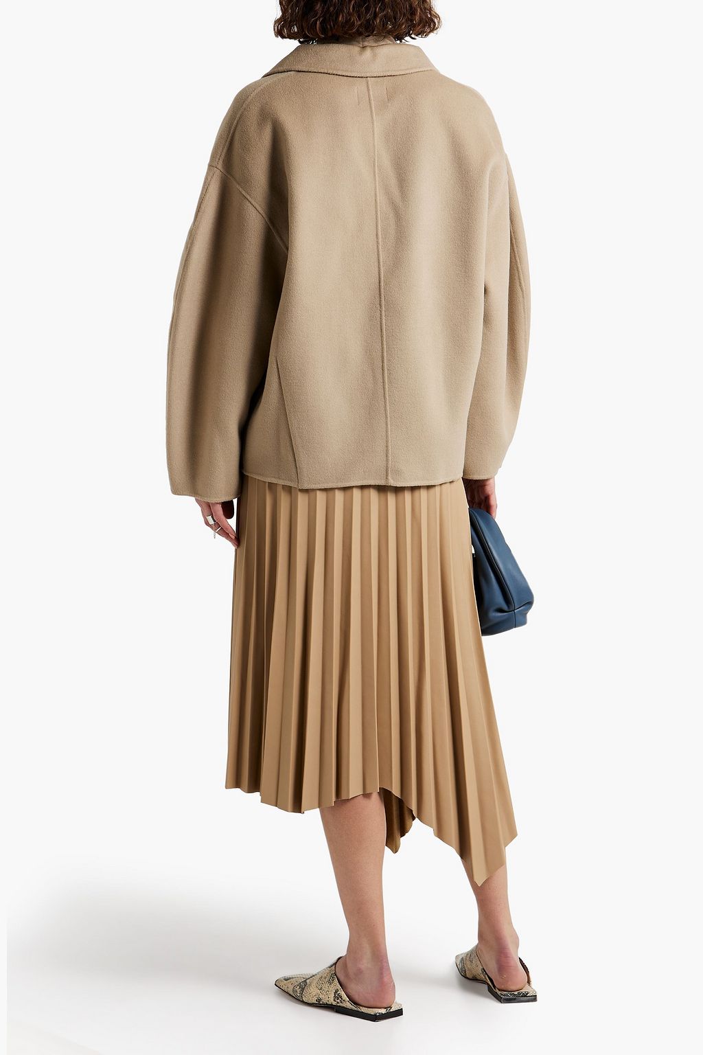 LOULOU STUDIO Moho wool and cashmere-blend felt jacket