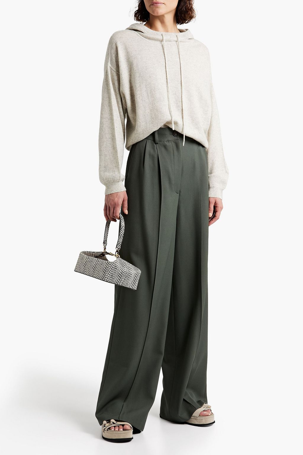 LOULOU STUDIO Linosa cashmere hoodie