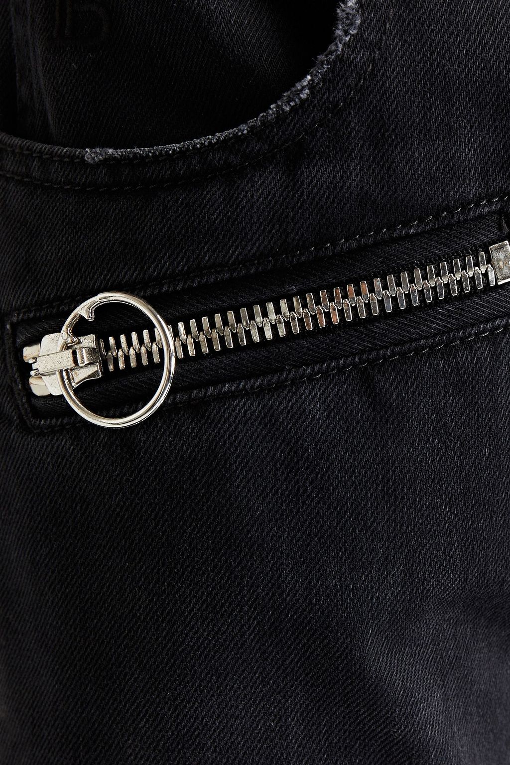 BALMAIN Slim-fit pintucked denim jeans
