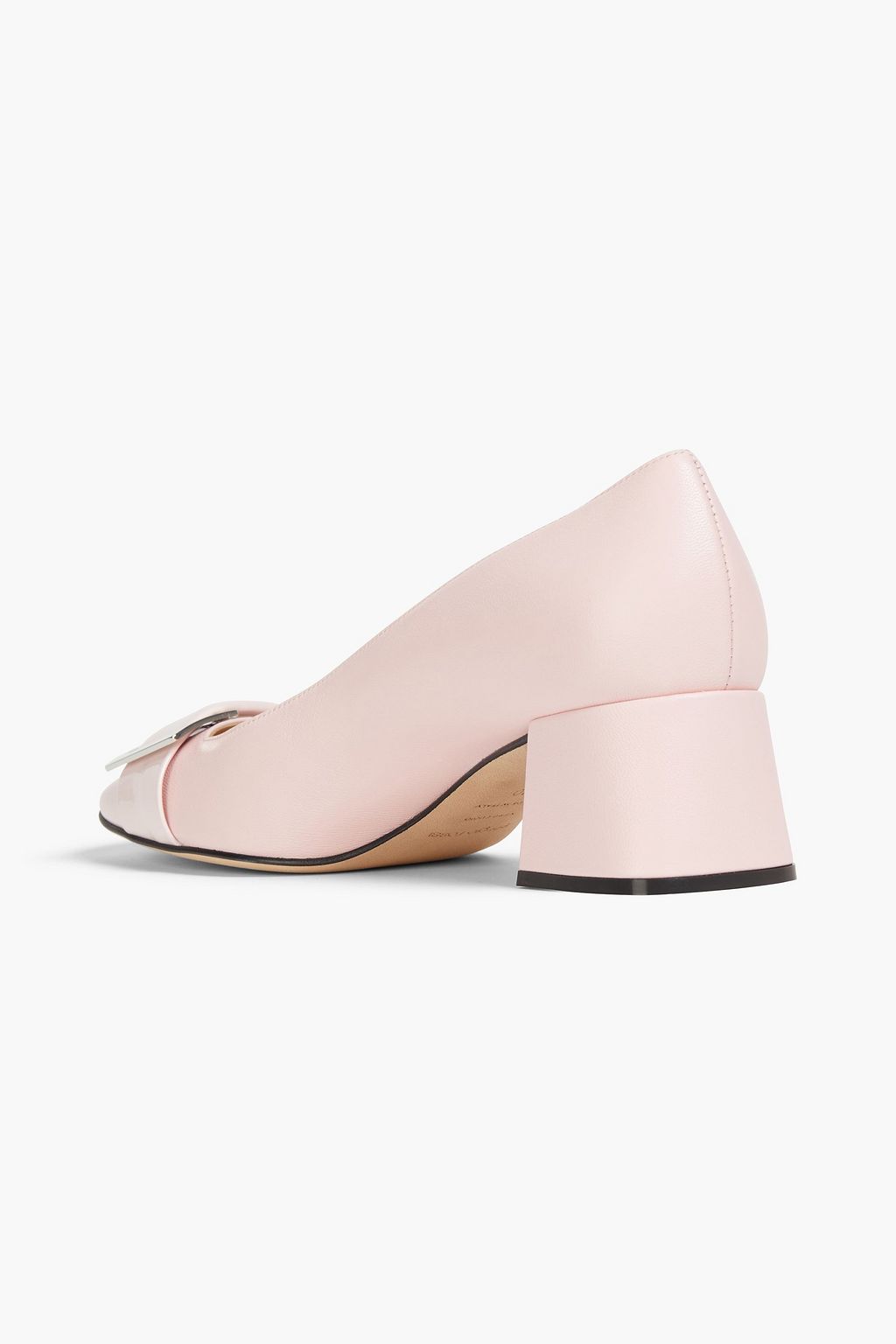 SERGIO ROSSI SR Prince buckled leather pumps