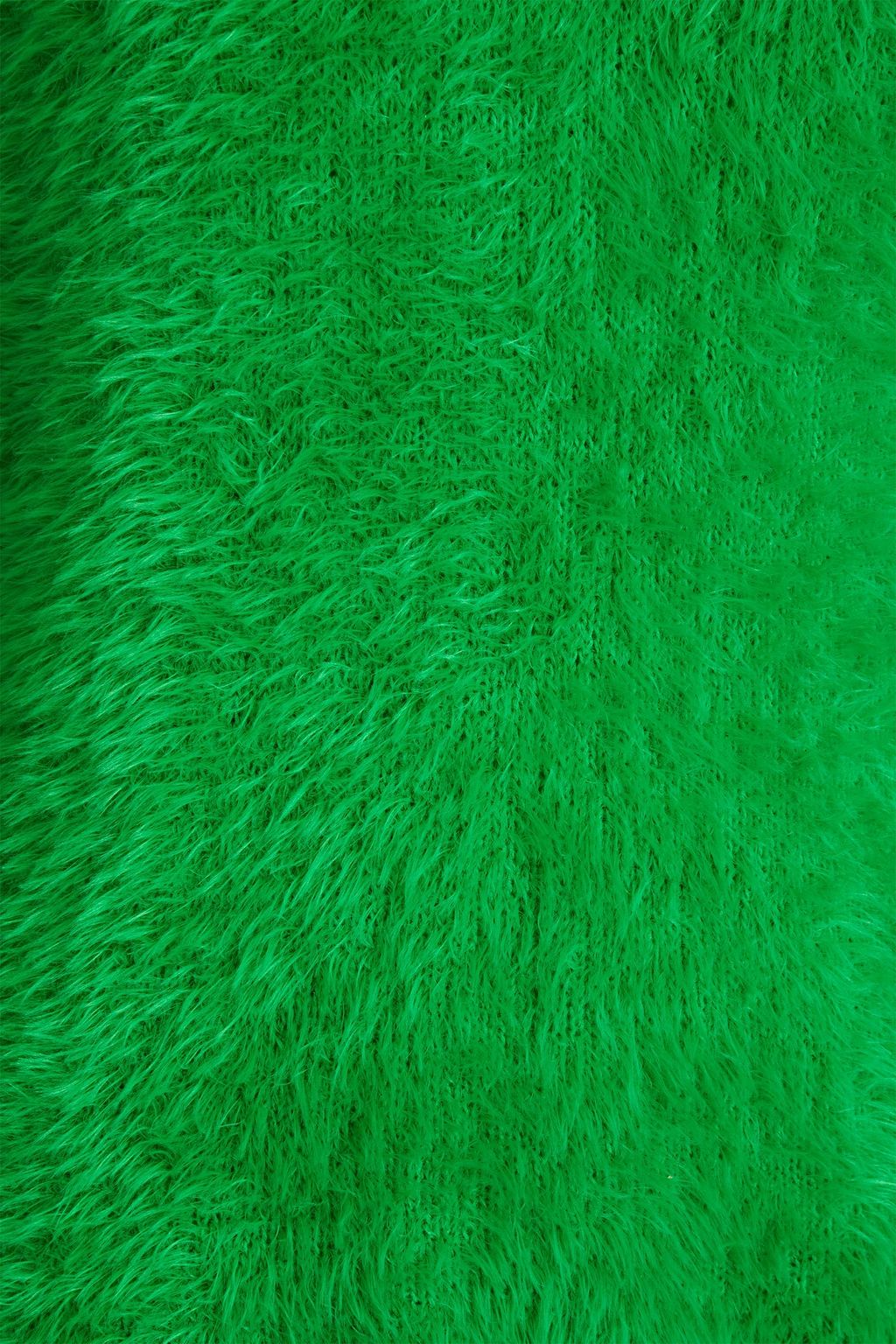 STELLA MCCARTNEY Faux fur turtleneck sweater