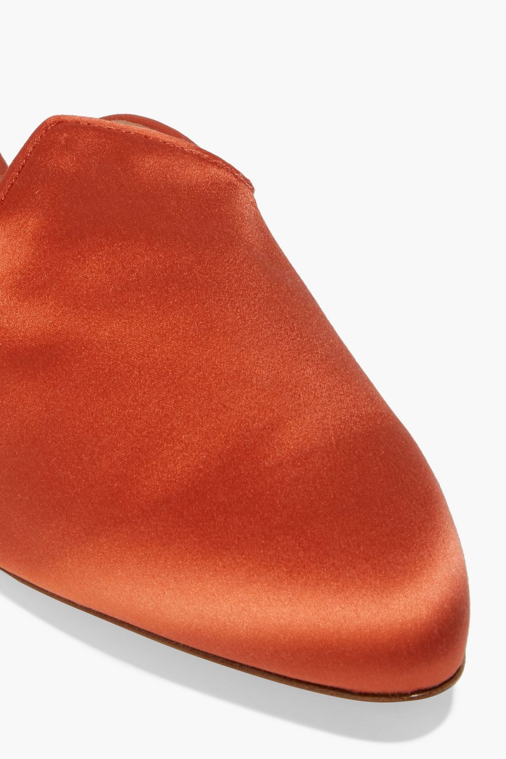 LE MONDE BERYL Satin slippers