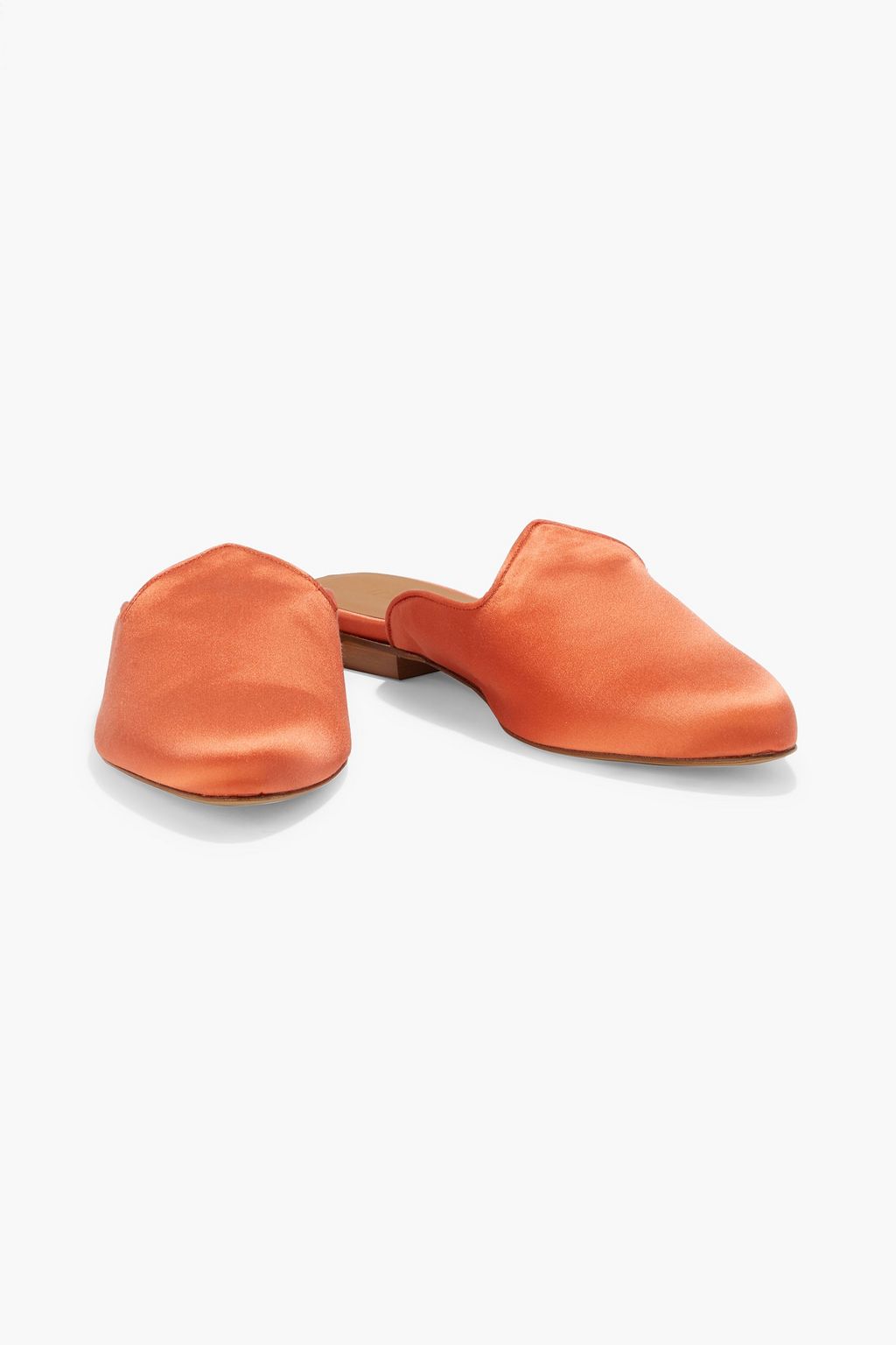 LE MONDE BERYL Satin slippers