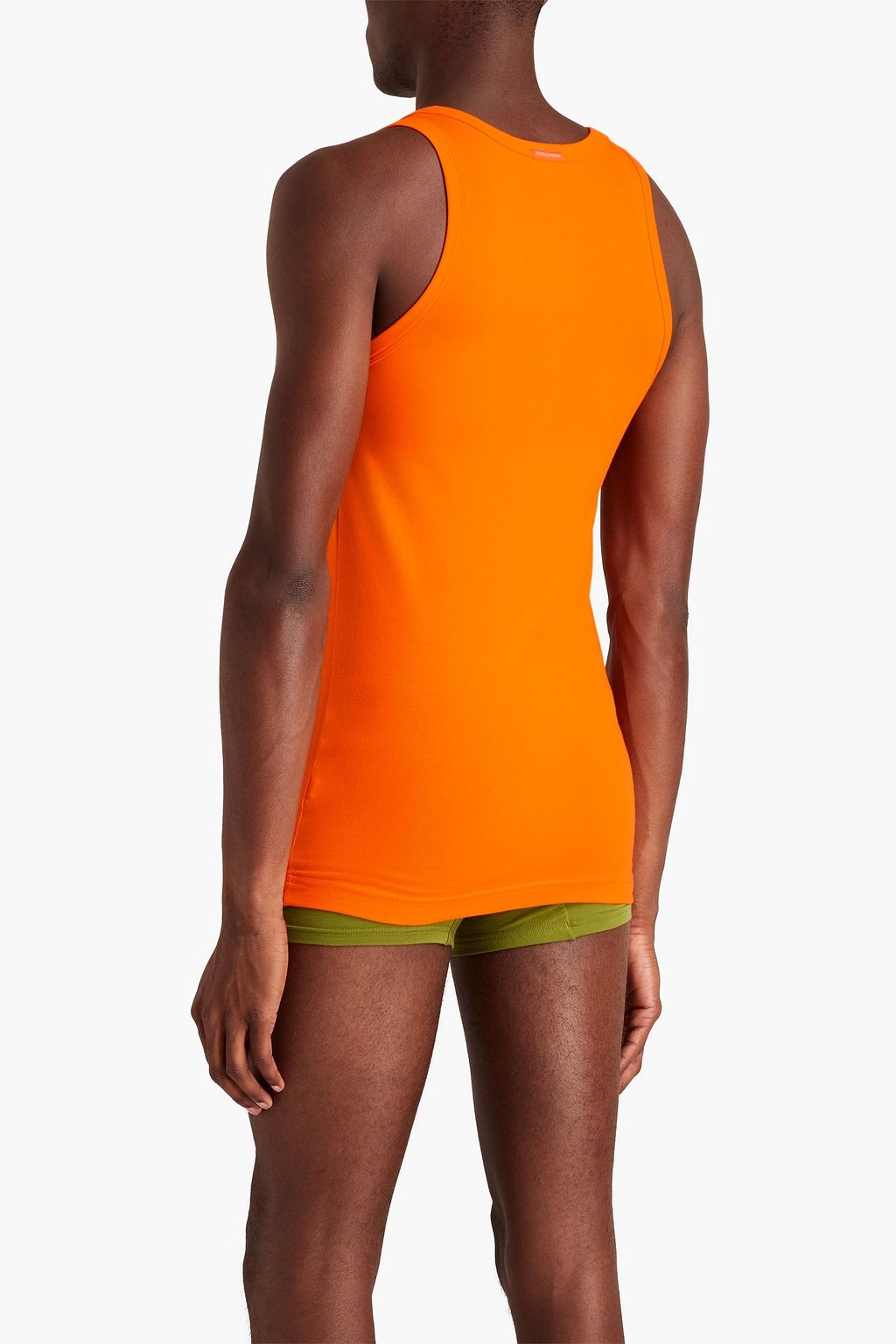 DOLCE & GABBANA Cotton-blend jersey tank