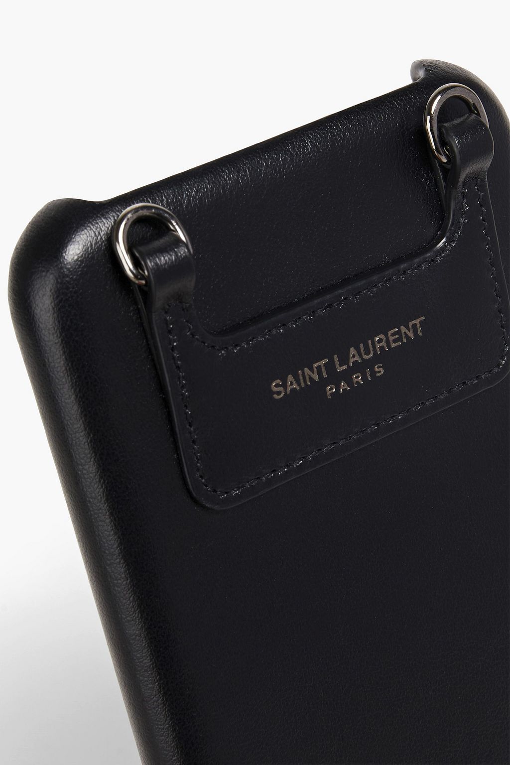 SAINT LAURENT Leather iPhone 11 case