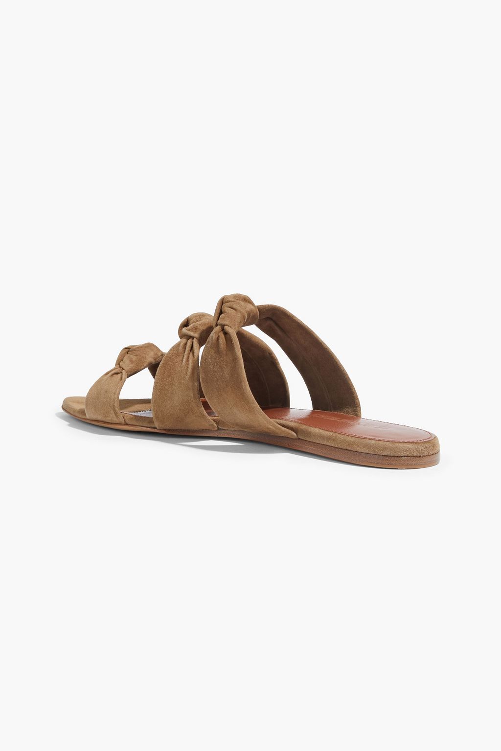 LE MONDE BERYL Knotted suede sandals