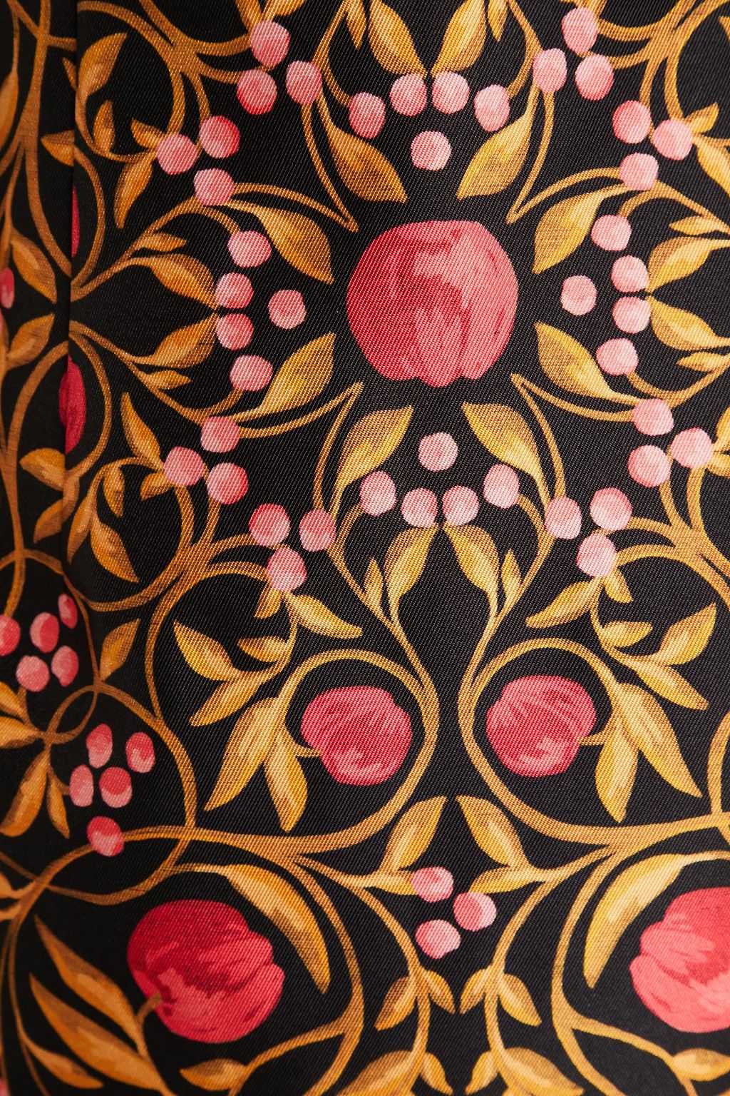 REBECCA VALLANCE Martine floral-print twill dress