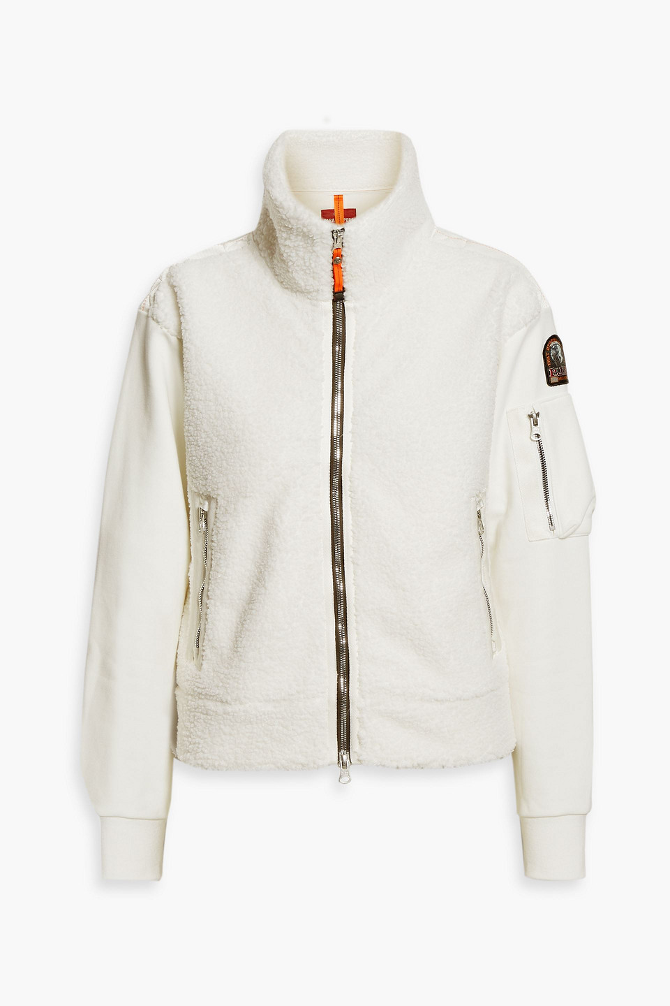 Parajumpers Teddy Fleece Jacket In White