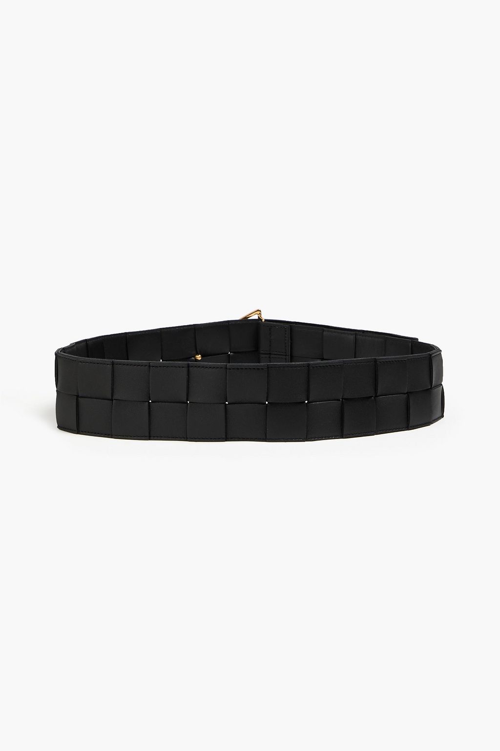 BOTTEGA VENETA Intrecciato leather belt