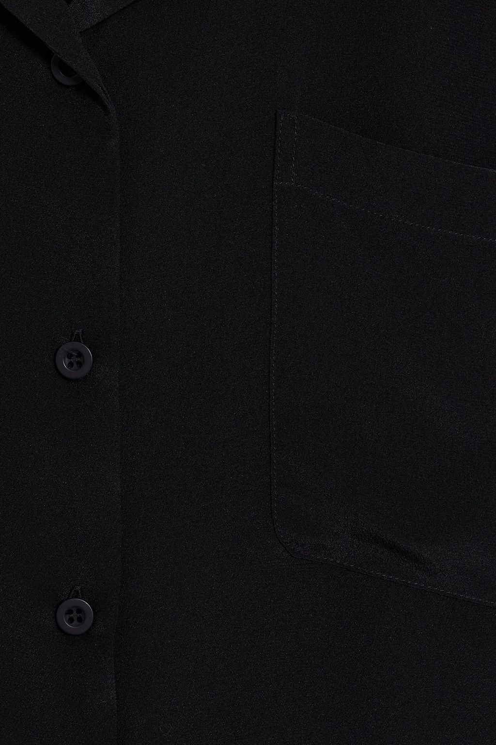 SUNSPEL Silk-crepe shirt