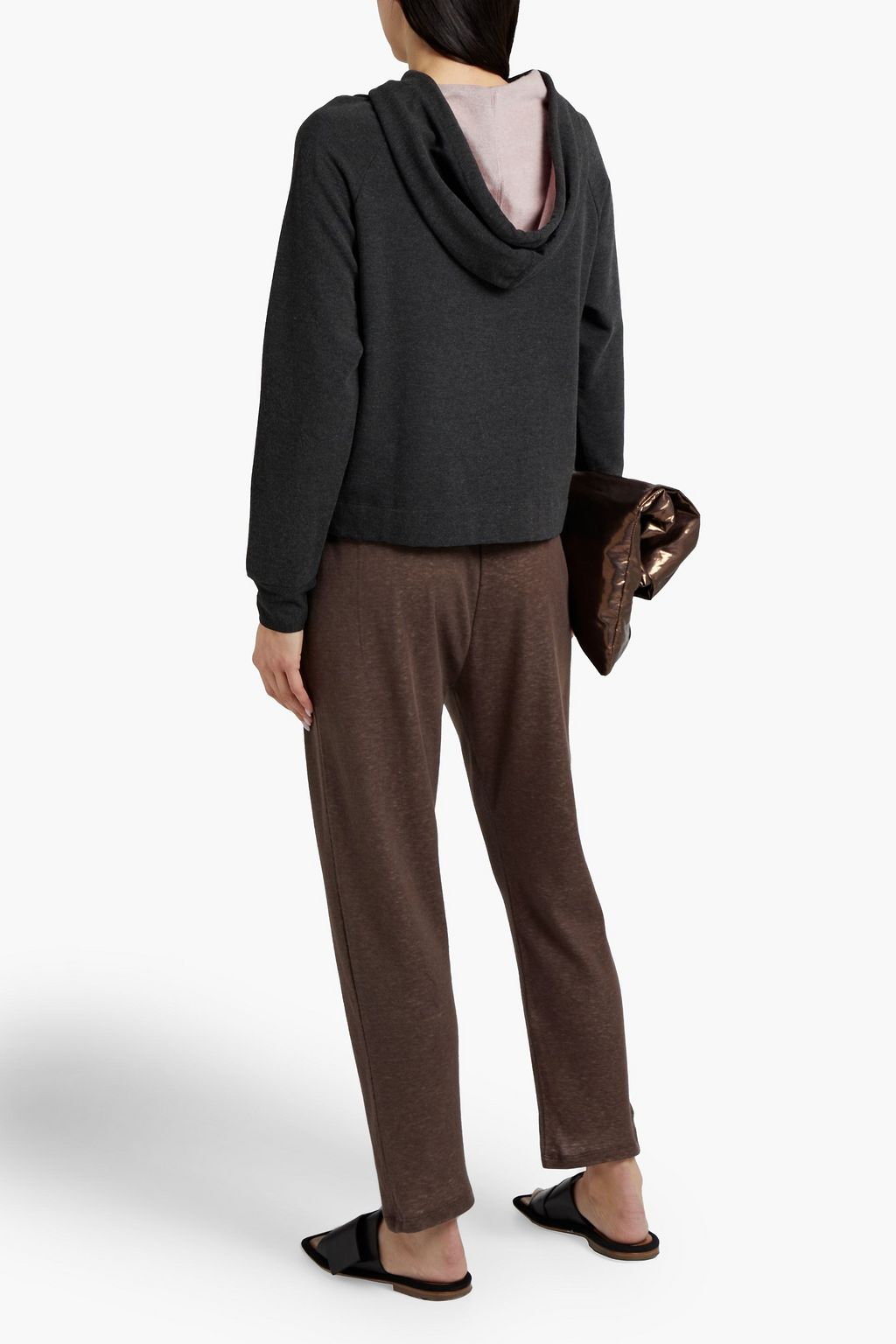 MAJESTIC FILATURES French terry hoodie