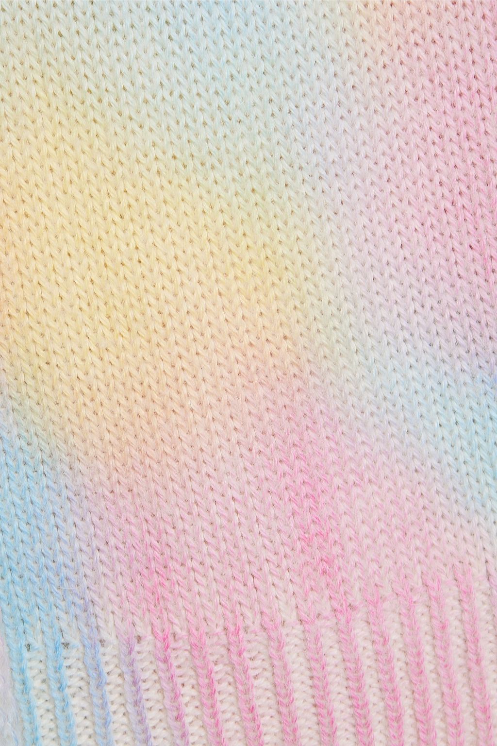 LOVESHACKFANCY Rosie open-knit paneled alpaca-blend sweater