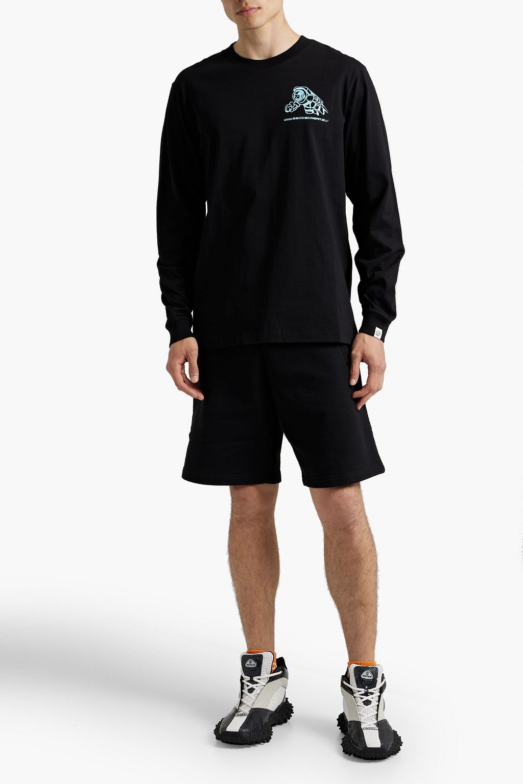 BILLIONAIRE BOYS CLUB Printed cotton-jersey T-shirt
