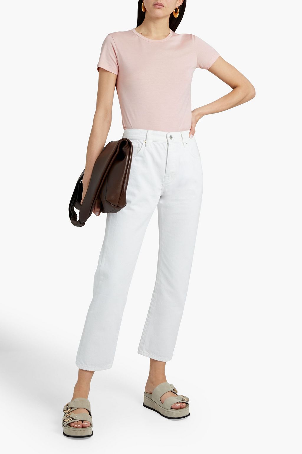 SUNSPEL Cotton-jersey T-shirt