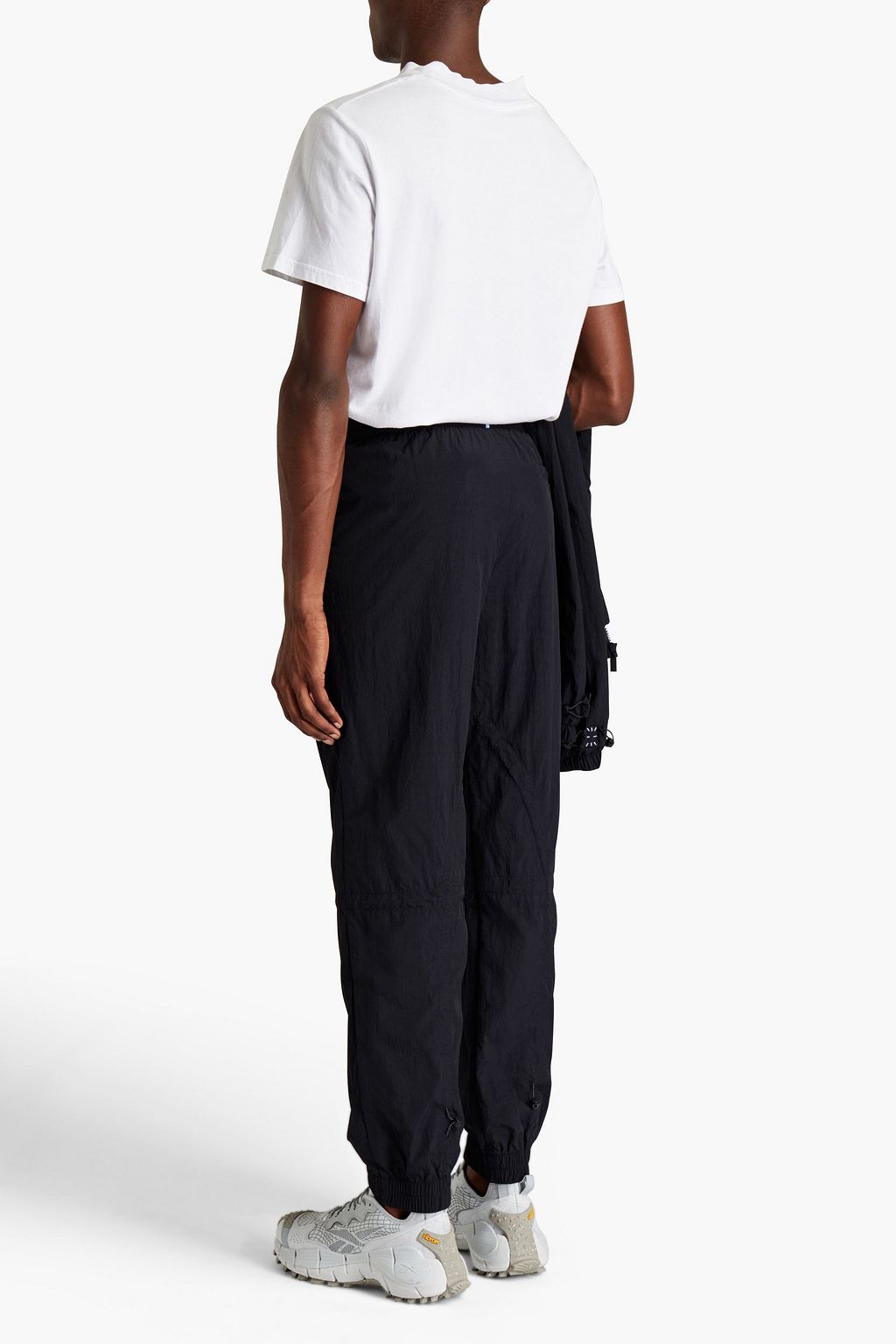 MCQ ALEXANDER MCQUEEN Logo-appliquéd shell track pants