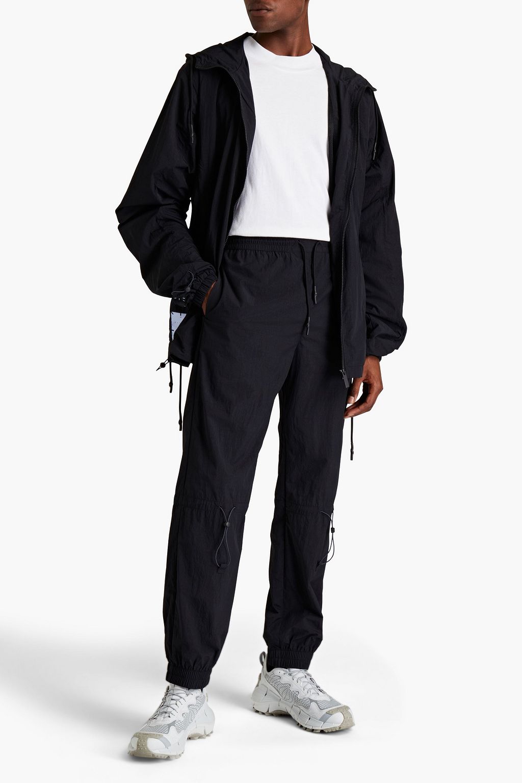 MCQ ALEXANDER MCQUEEN Logo-appliquéd shell track pants