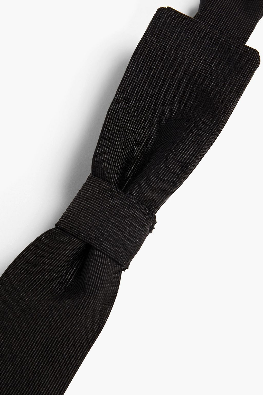 DSQUARED2 Silk and cotton-blend grosgrain bow tie