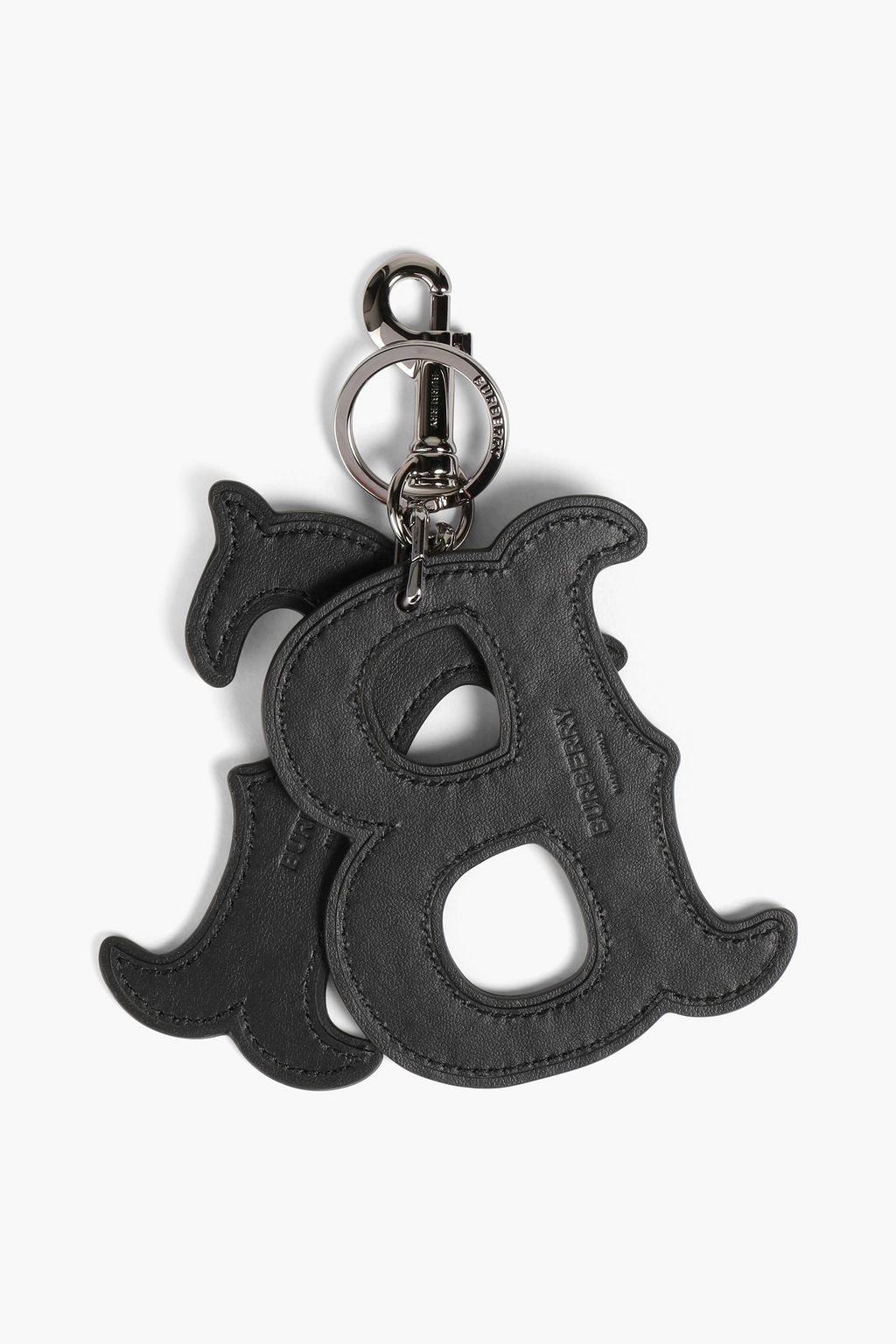 BURBERRY Leather keychain