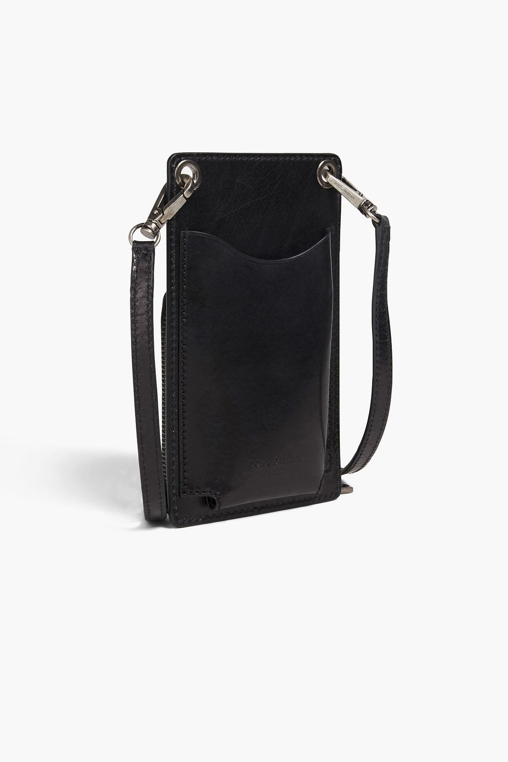 DOLCE & GABBANA Leather phone pouch