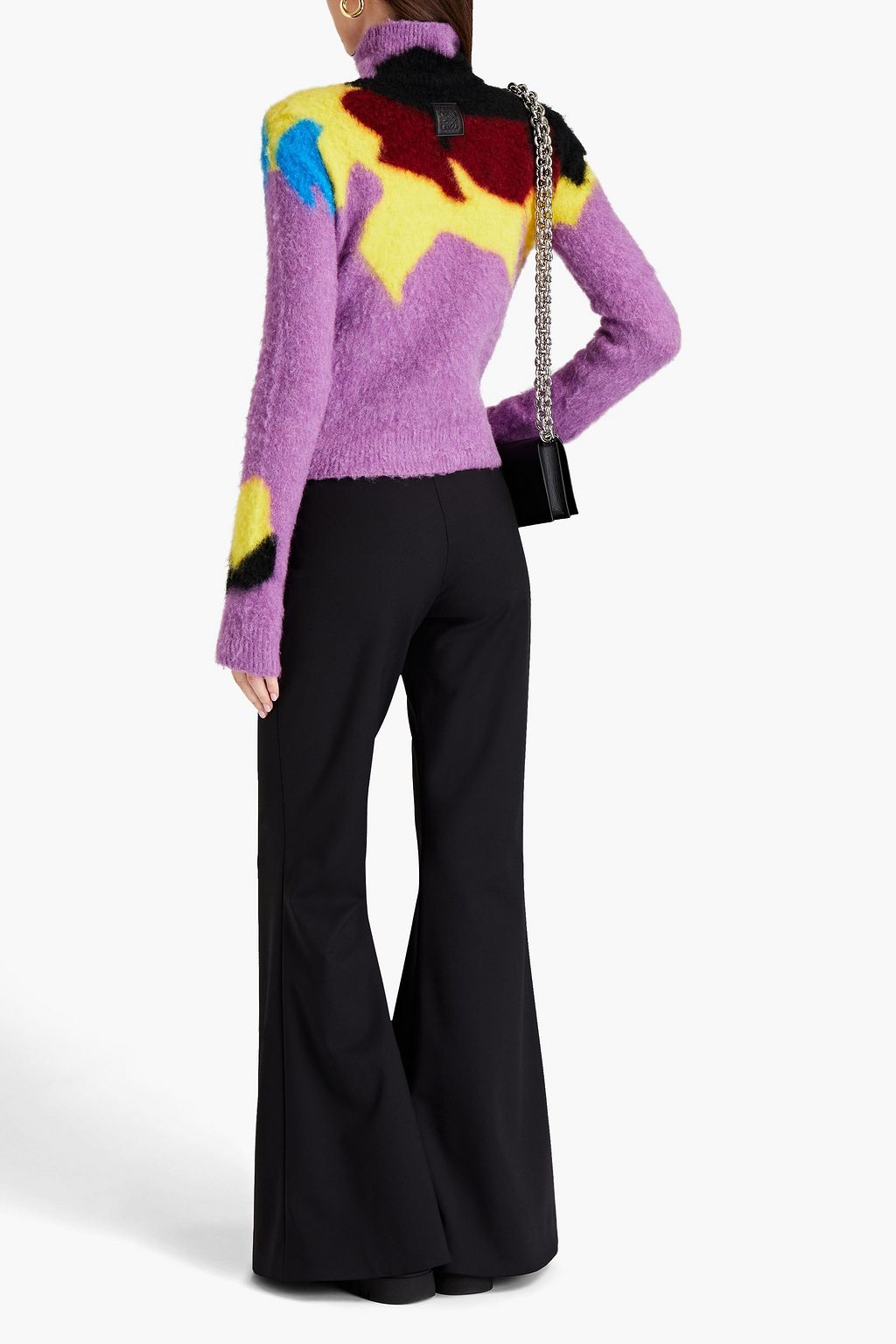 STELLA MCCARTNEY Wool-blend flared pants