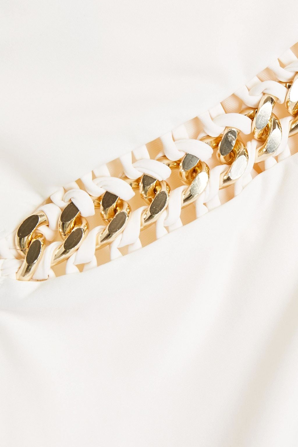 STELLA MCCARTNEY Falabella chain-trimmed swimsuit