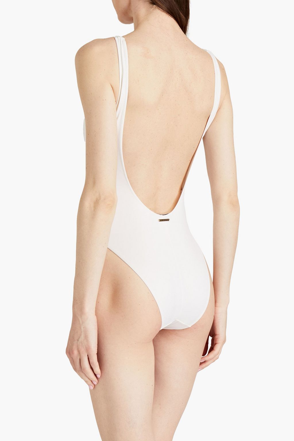 STELLA MCCARTNEY Falabella chain-trimmed swimsuit