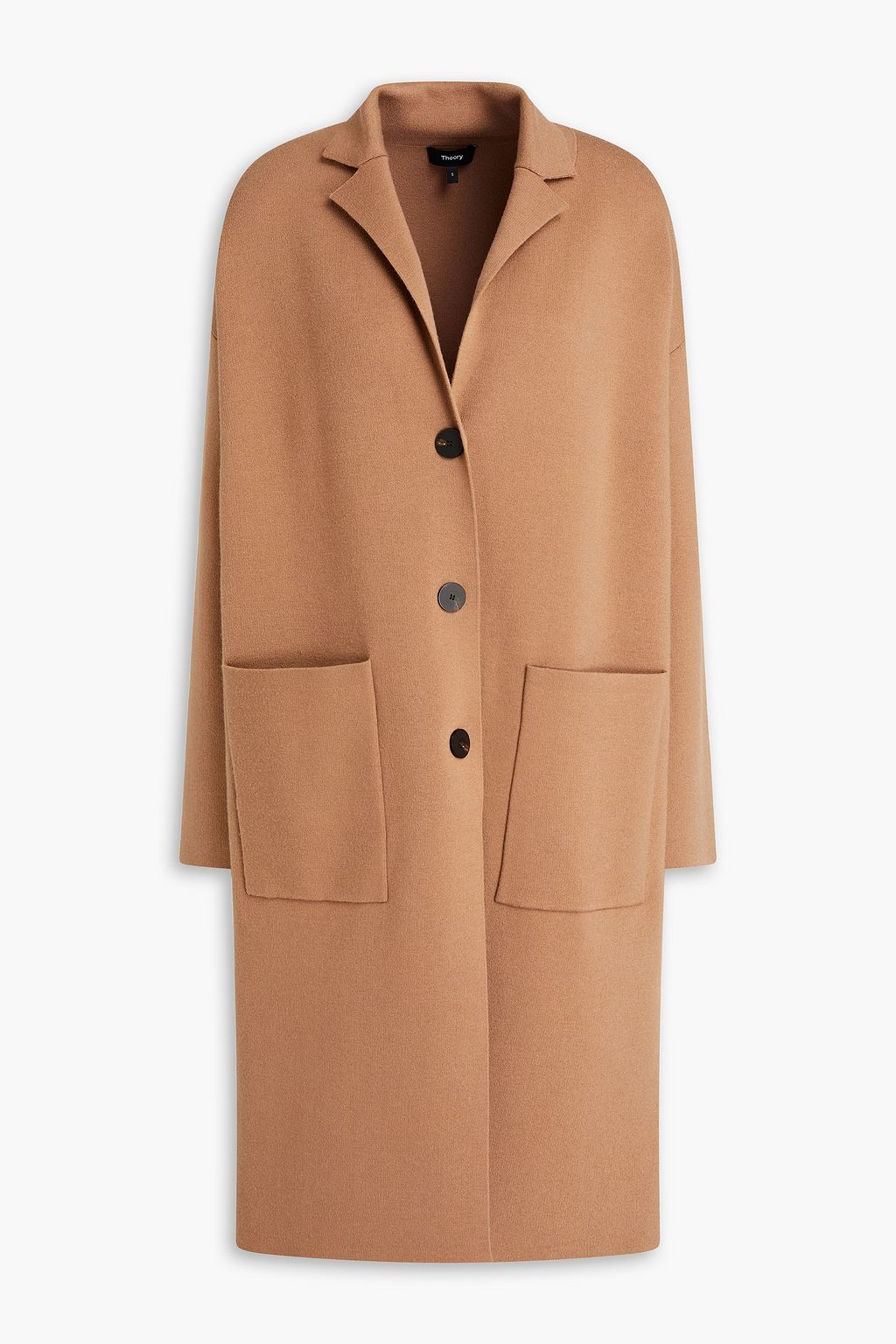 theory wool blend coat