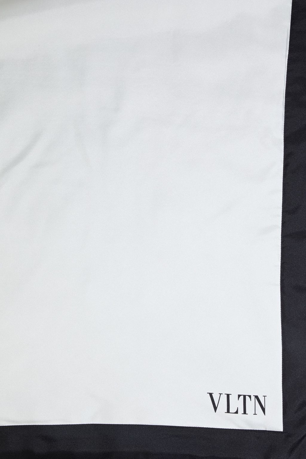VALENTINO GARAVANI Padded two-tone silk-twill scarf