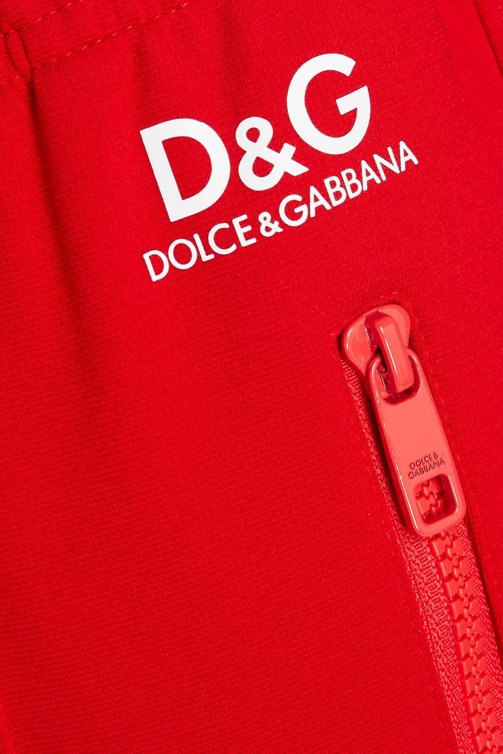 DOLCE&GABBANA Logo-print jersey track pants