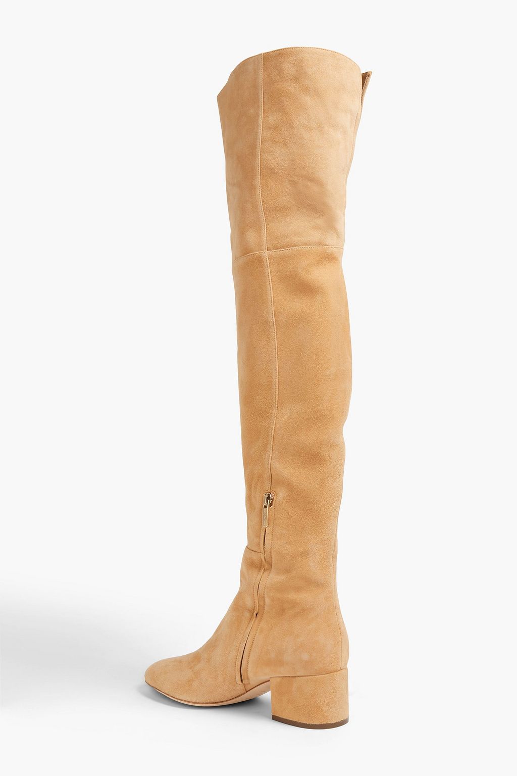 SERGIO ROSSI Suede over-the-knee boots