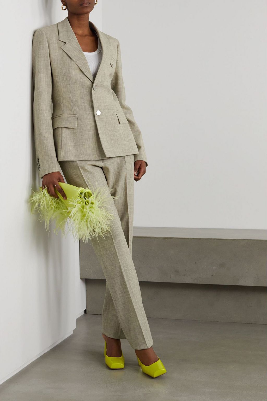 BOTTEGA VENETA Wool-blend jacket