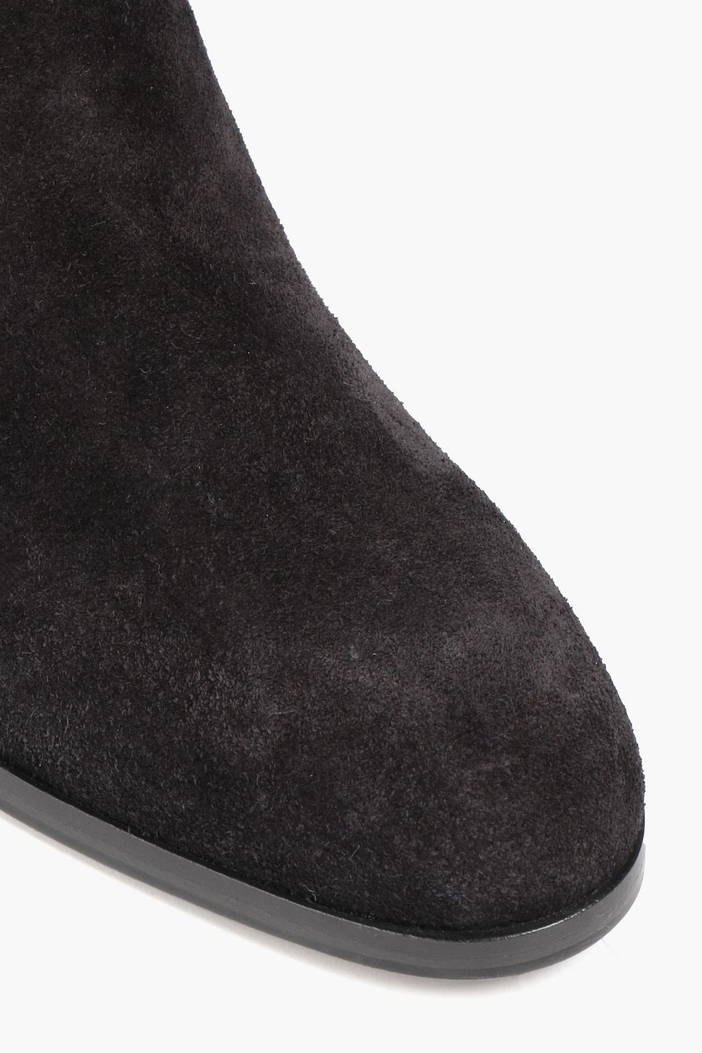 SERGIO ROSSI Brushed suede boots