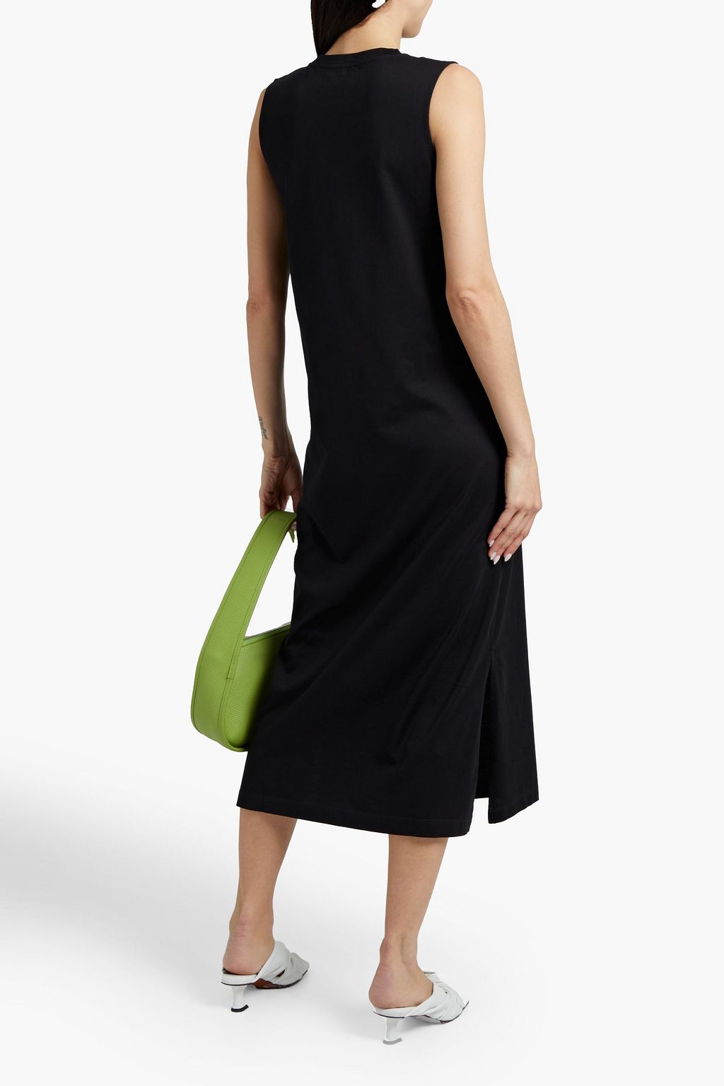 SUNSPEL Cotton-jersey midi dress