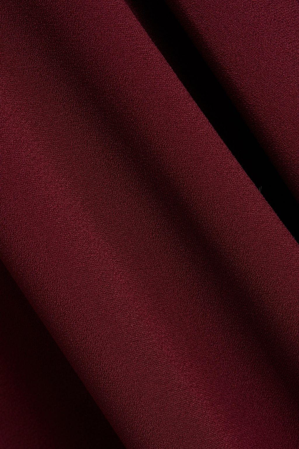 DIANE VON FURSTENBERG Analisa 드레이프 크레이프 미디 스커트