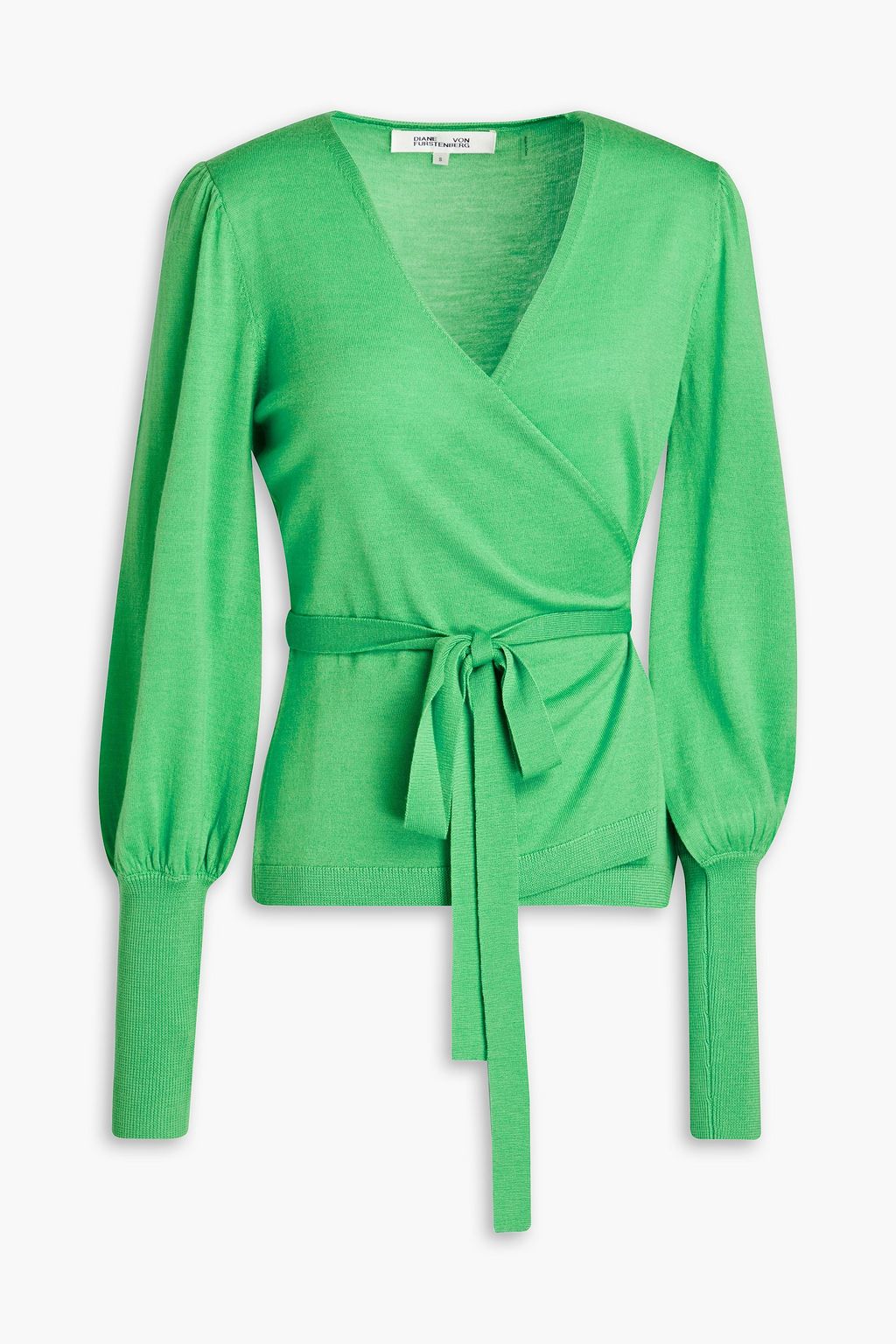 DIANE VON FURSTENBERG Adrielle merino wool wrap cardigan | THE OUTNET