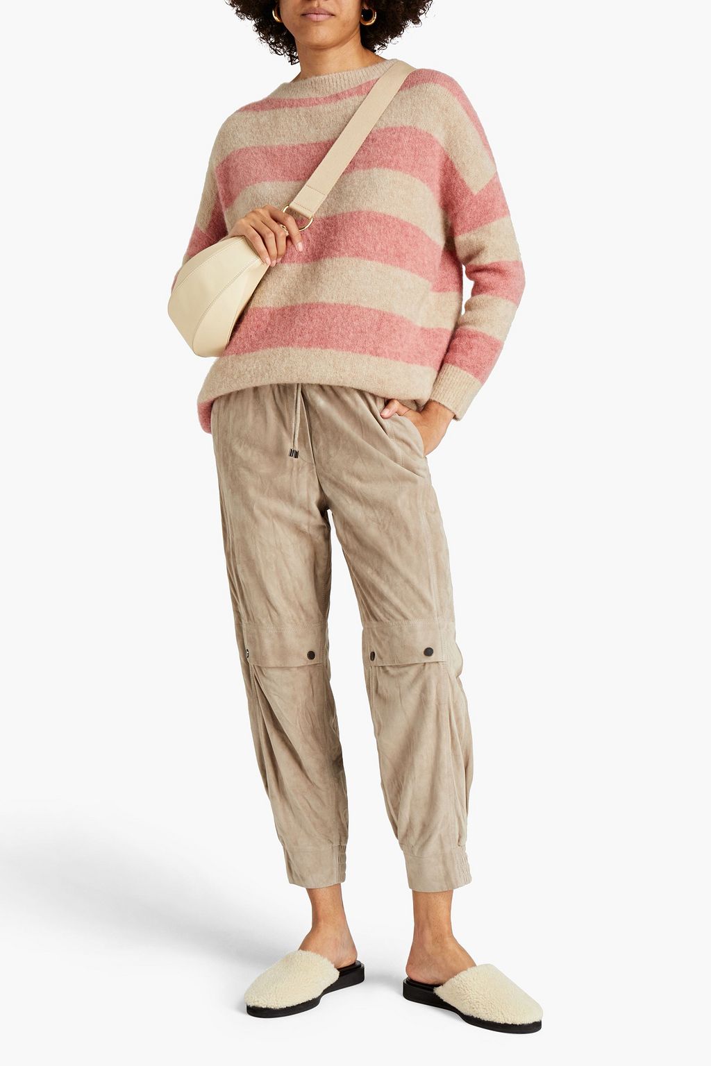 BRUNELLO CUCINELLI Strickpullover mit Streifen