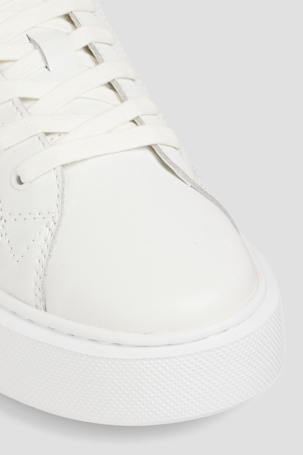 REBECCA MINKOFF Alexi leather platform sneakers