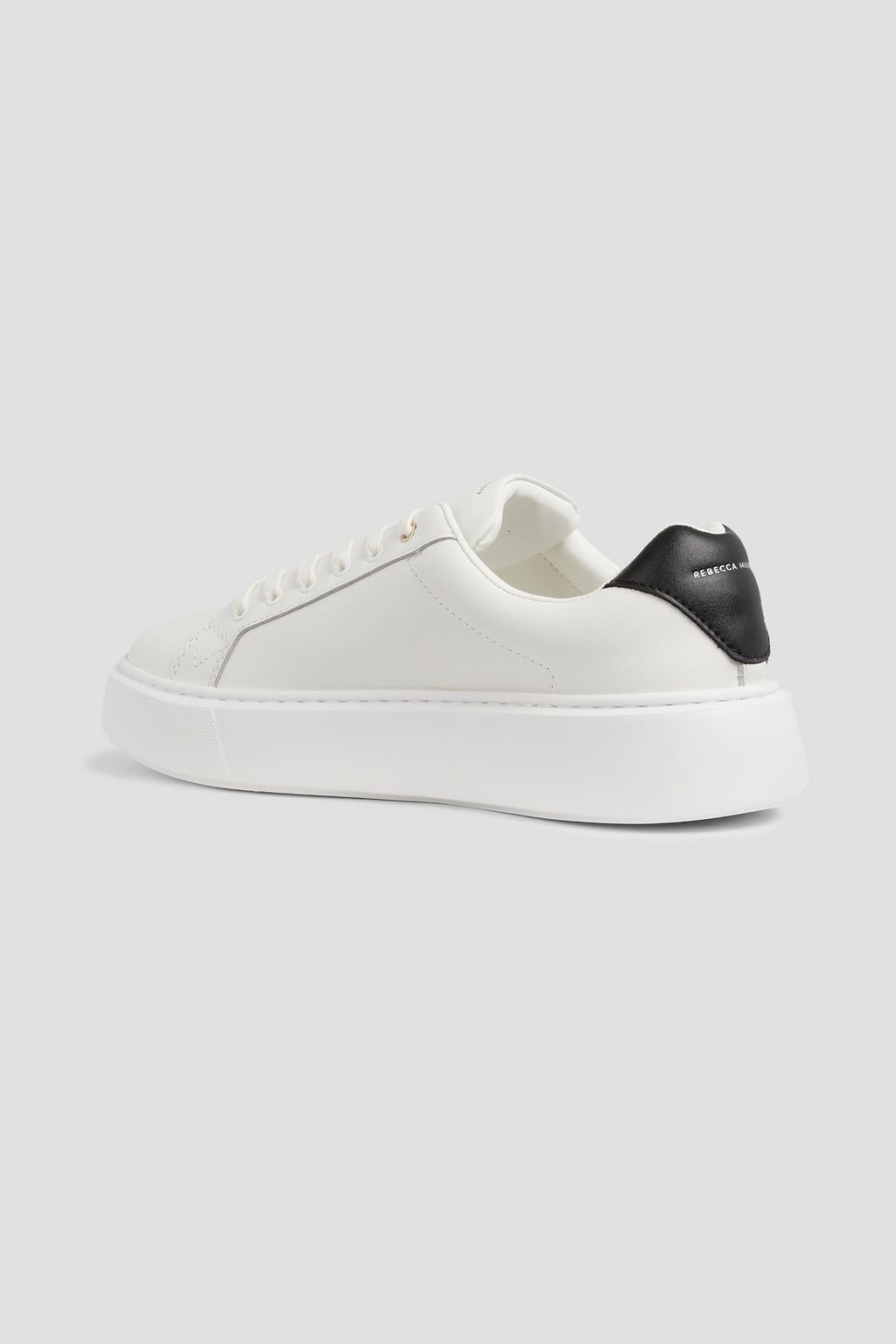 REBECCA MINKOFF Alexi leather platform sneakers