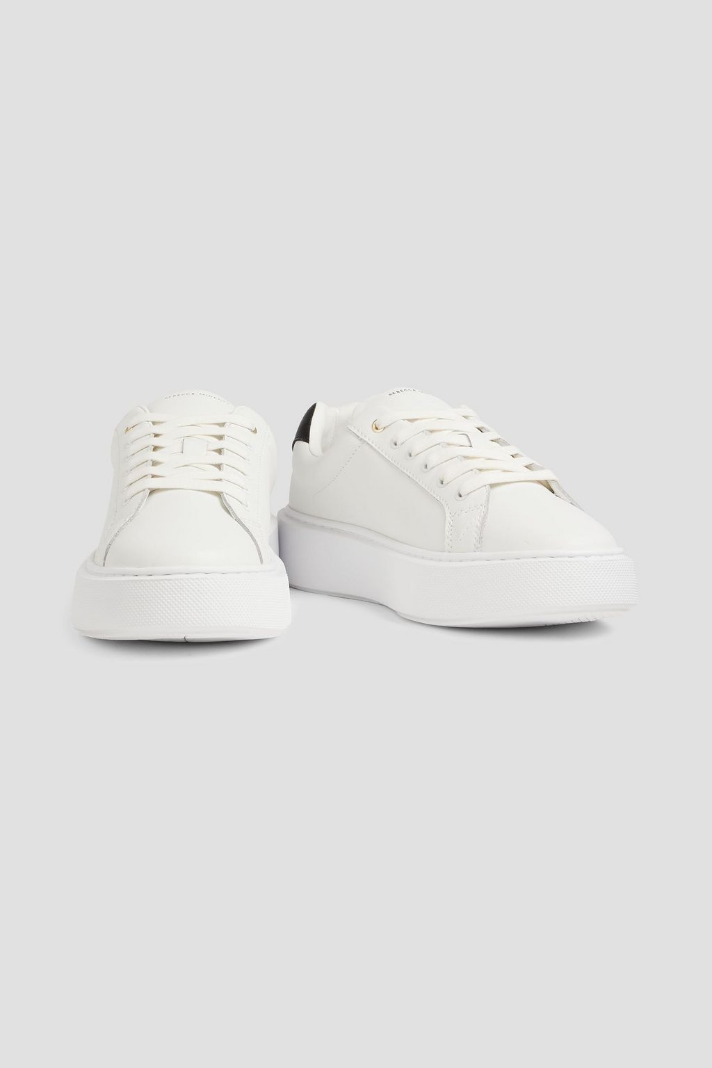 REBECCA MINKOFF Alexi leather platform sneakers
