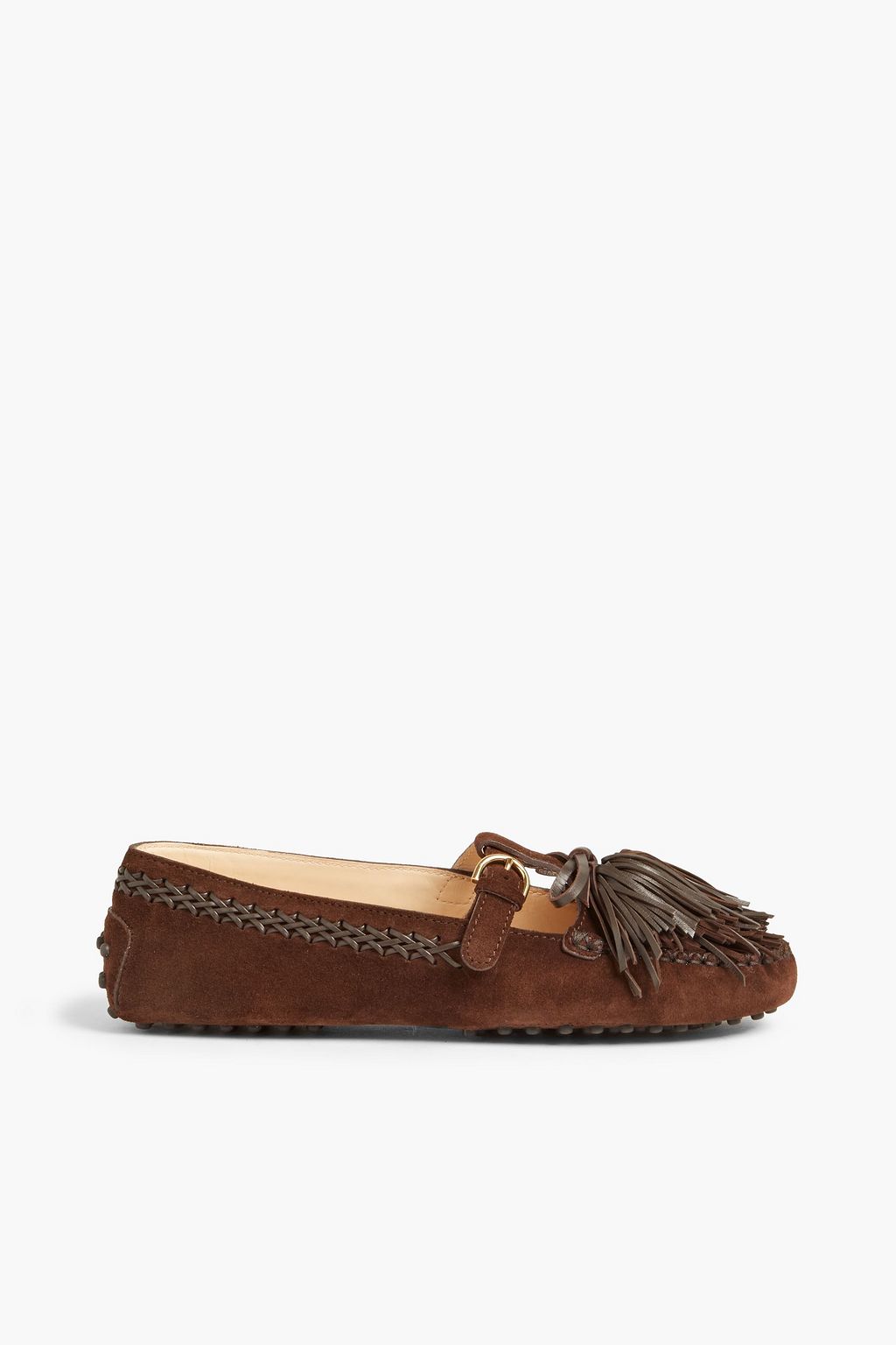 paus Oude man Voorgevoel TOD'S Gommino fringed suede loafers | Sale up to 70% off | THE OUTNET