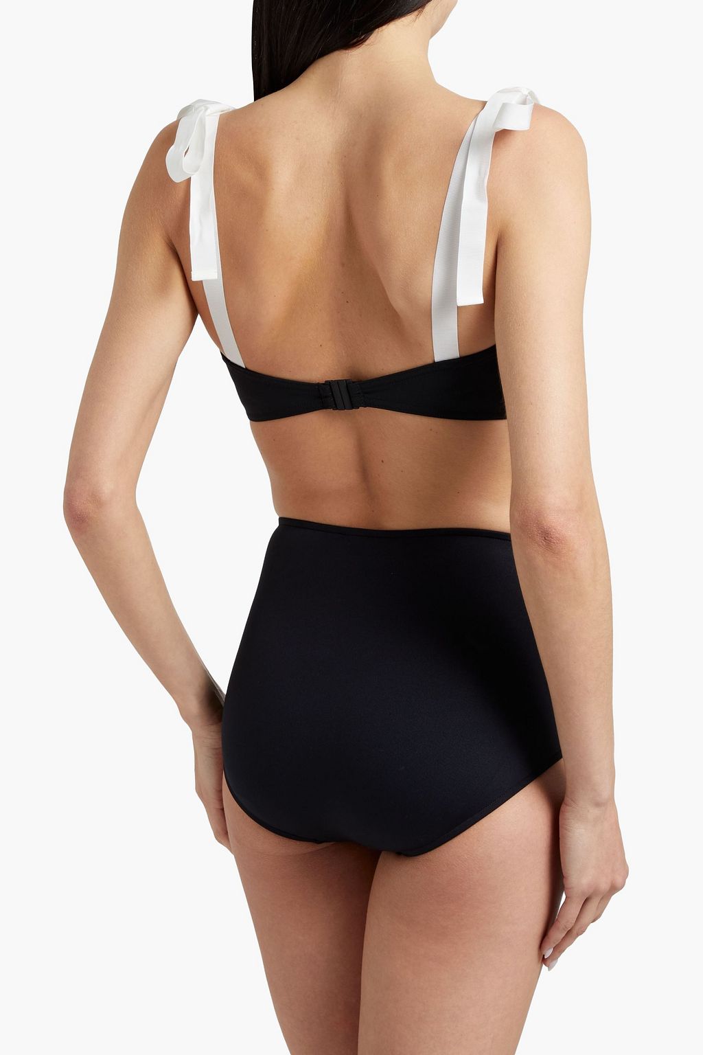 ZIMMERMANN Bow-detailed bandeau bikini top