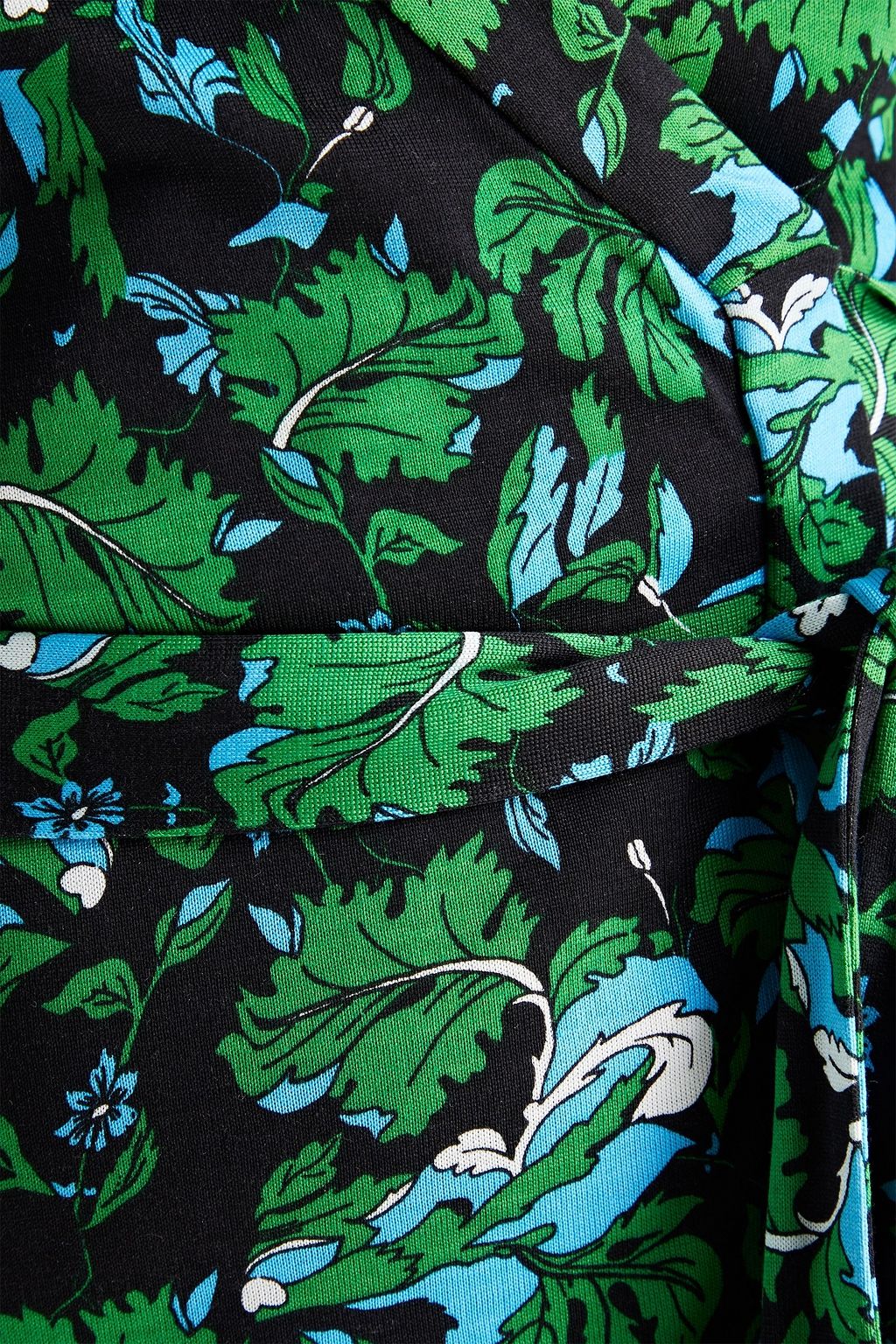 DIANE VON FURSTENBERG Jeanne Two floral-print silk-jersey wrap dress