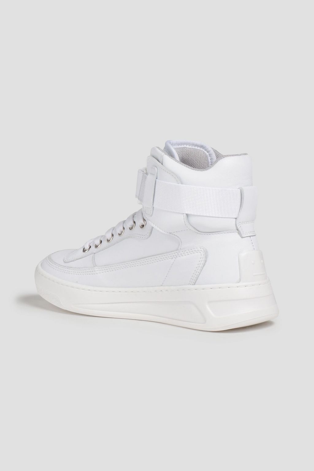 ACNE STUDIOS Babila leather high-top sneakers | THE OUTNET