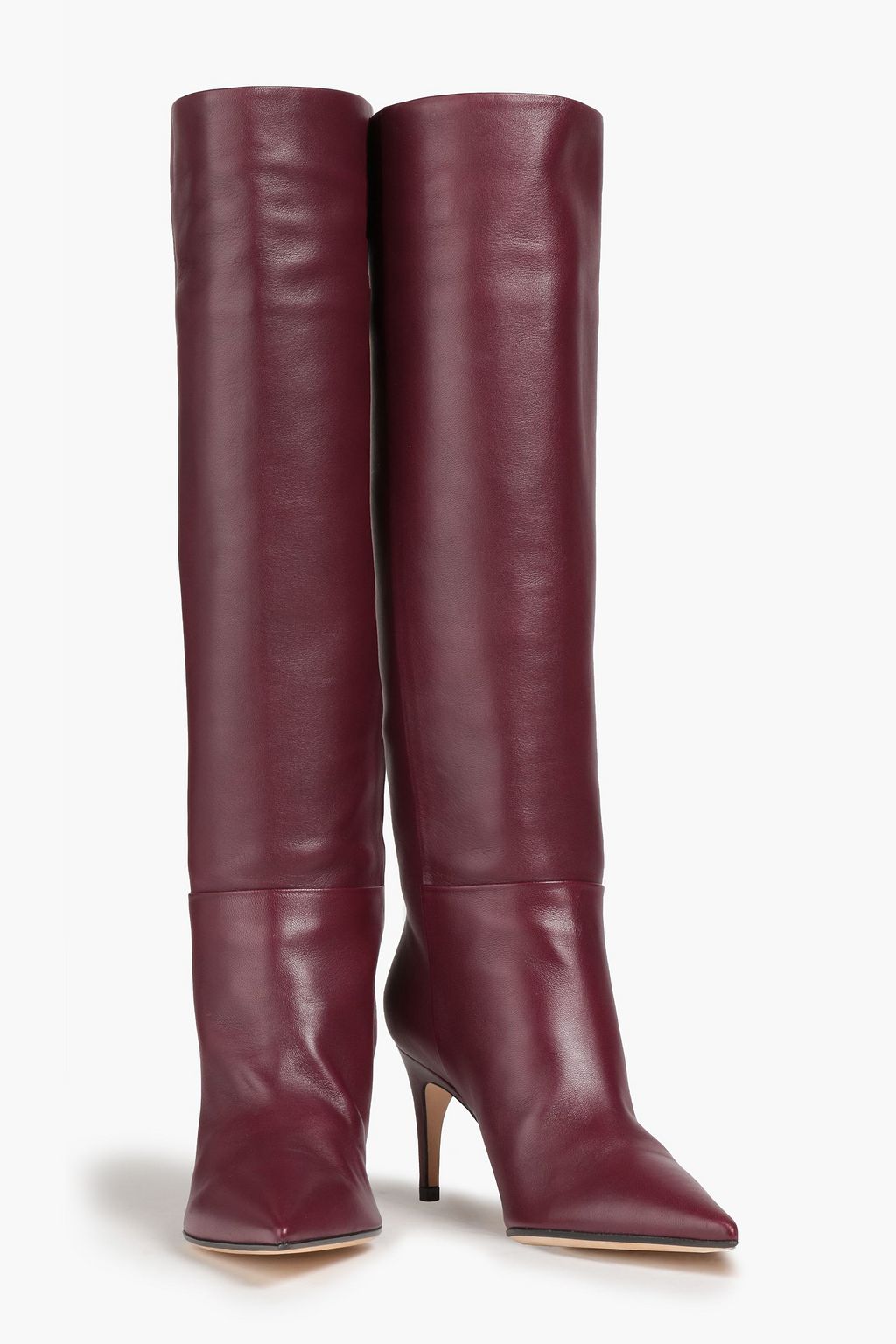 SERGIO ROSSI Leather knee boots