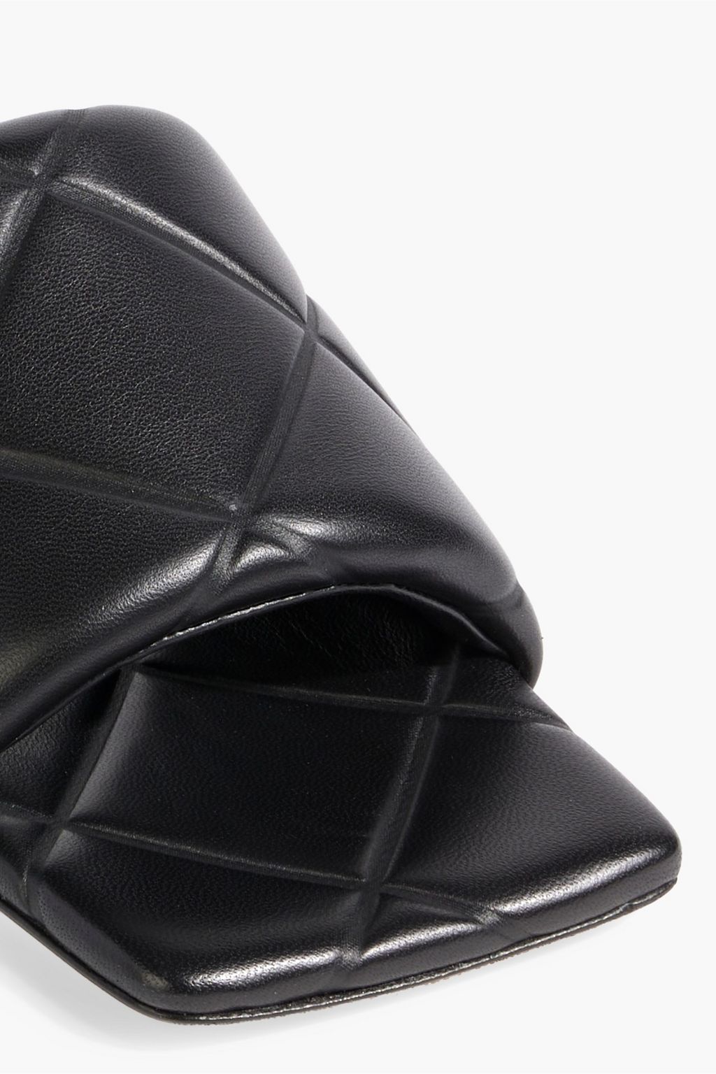 BOTTEGA VENETA Quilted leather slides