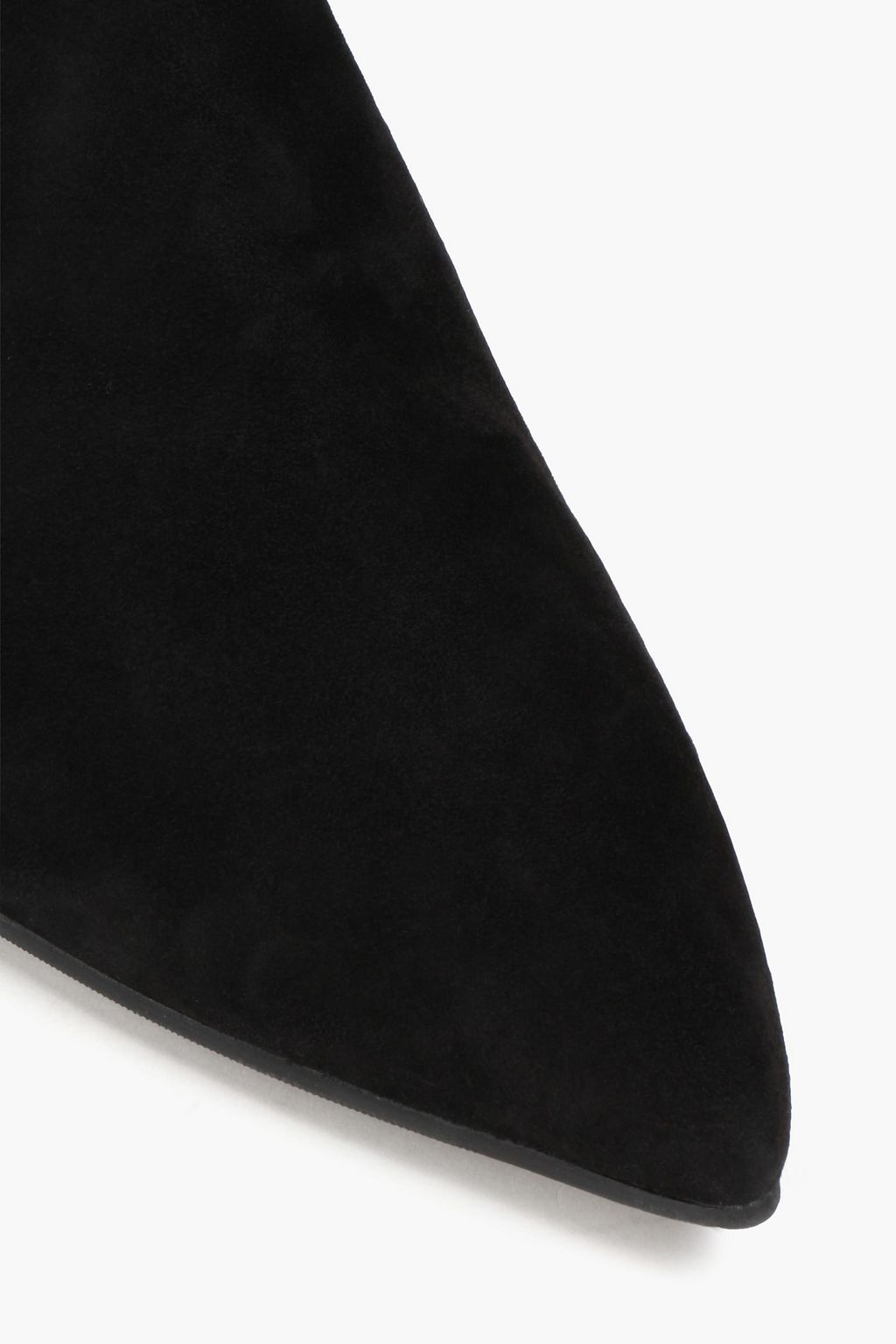 STUART WEITZMAN Carly microstretch and suede over-the-knee boots