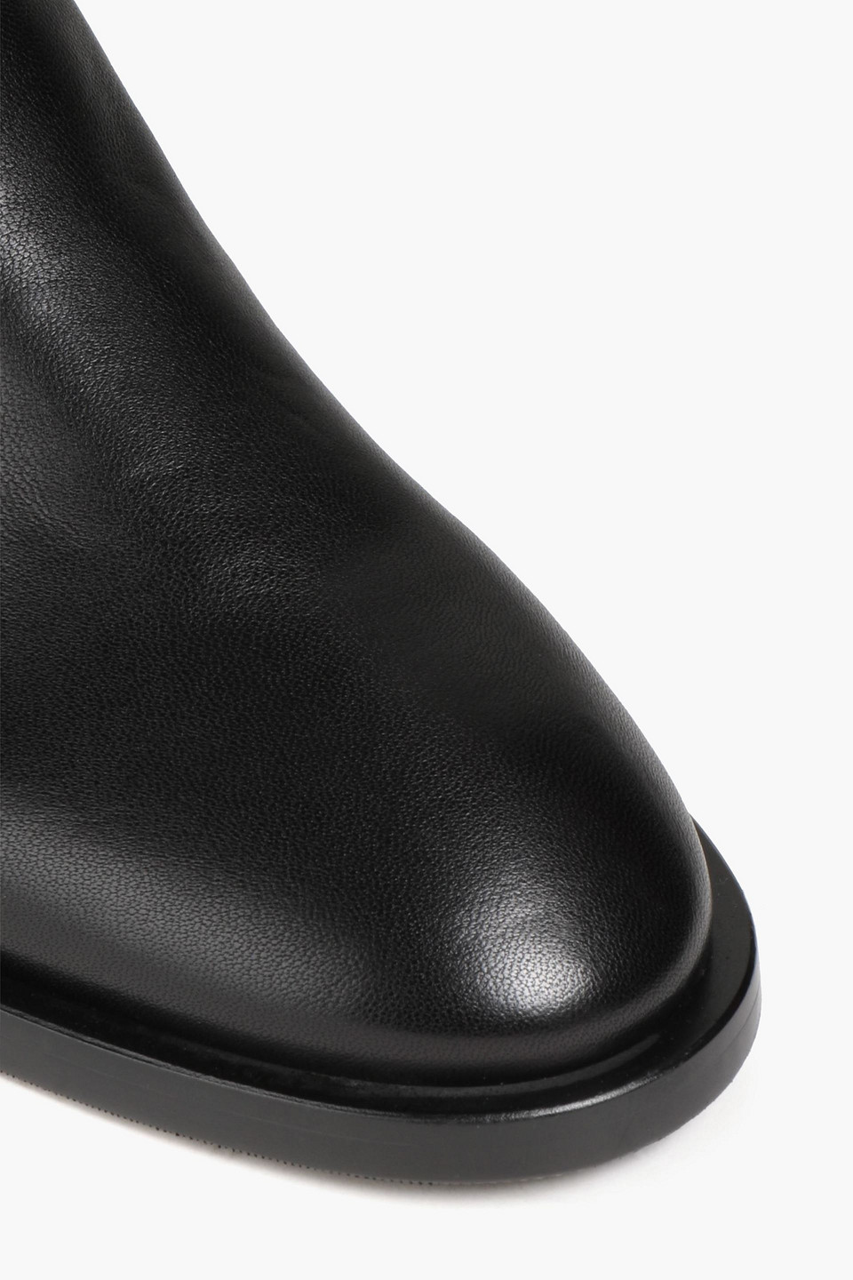 STUART WEITZMAN KEELAN MICROSTRETCH AND LEATHER OVER-THE-KNEE BOOTS 3074457345631442177