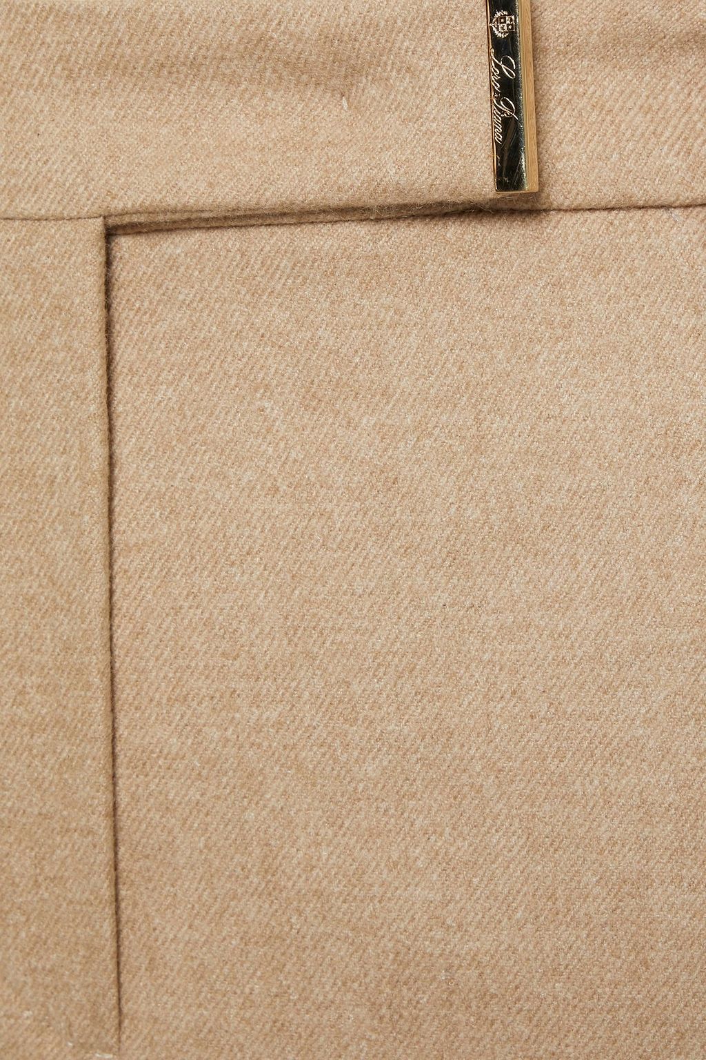 LORO PIANA Lawrence cashmere-blend twill straight-leg pants