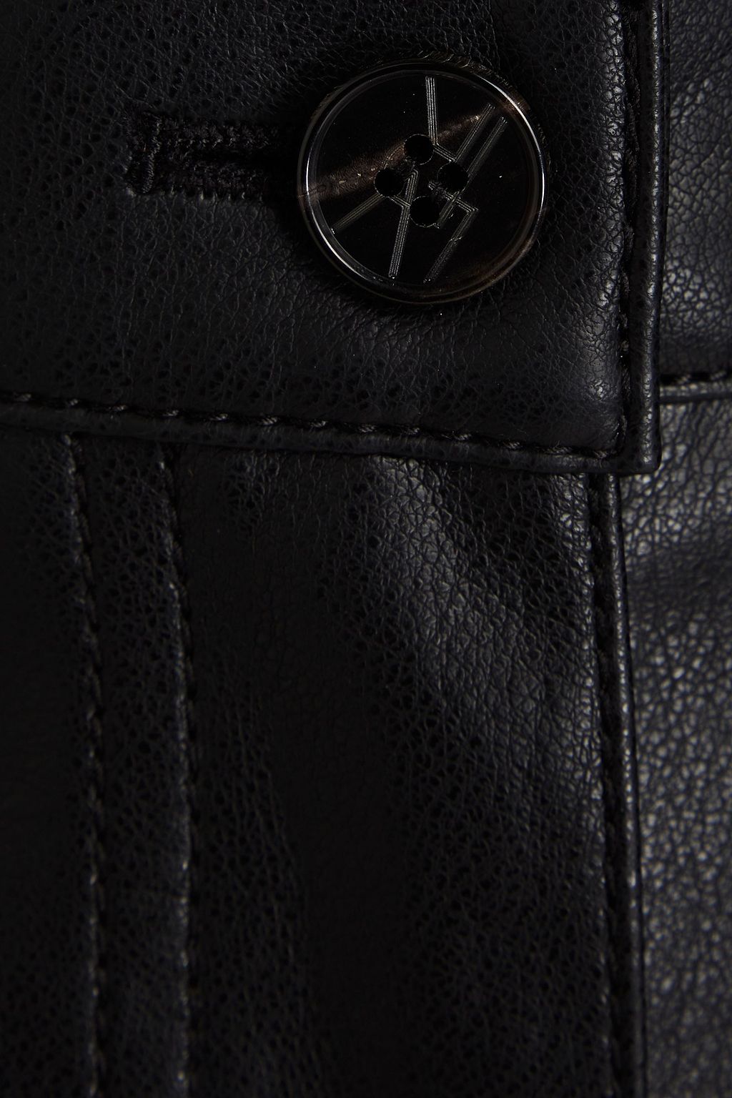 LVIR Faux leather tapered pants