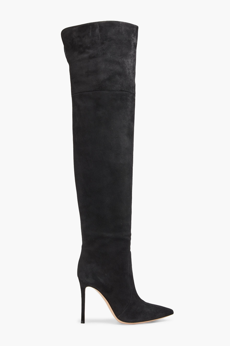 GIANVITO ROSSI RENNES SUEDE OVER-THE-KNEE BOOTS,3074457345631446735